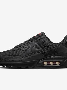 Nike Air Max 90 Black Sneaker Mens Size 10 Women's Size 11.5 New In Box!